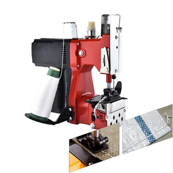 Электрическая швейная машина Ручная машина для шитья мешков Промышленная Упаковочная машина для запайки текстильных мешков 220 В/210 Вт